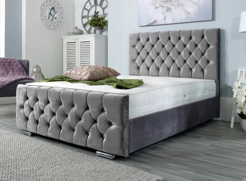 Florida Bed Diamonds Headboard UK | Buy Online | Contemporary Design | Free Delivery - Florida Beds UK